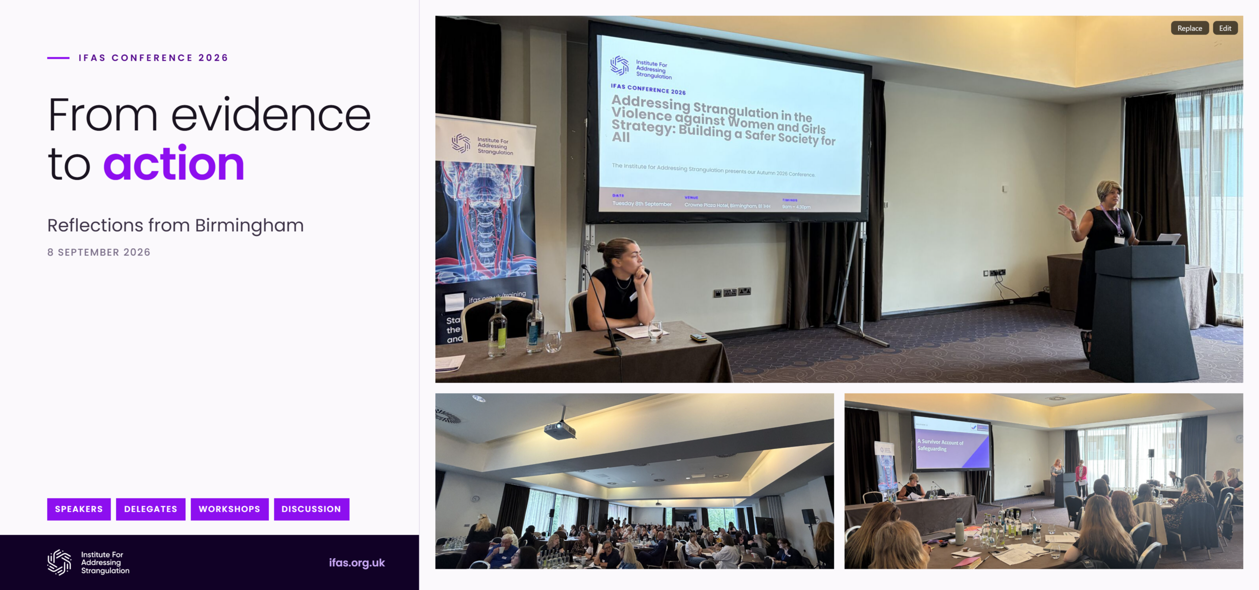 From evidence to action: reflecting on the IFAS Conference 2026